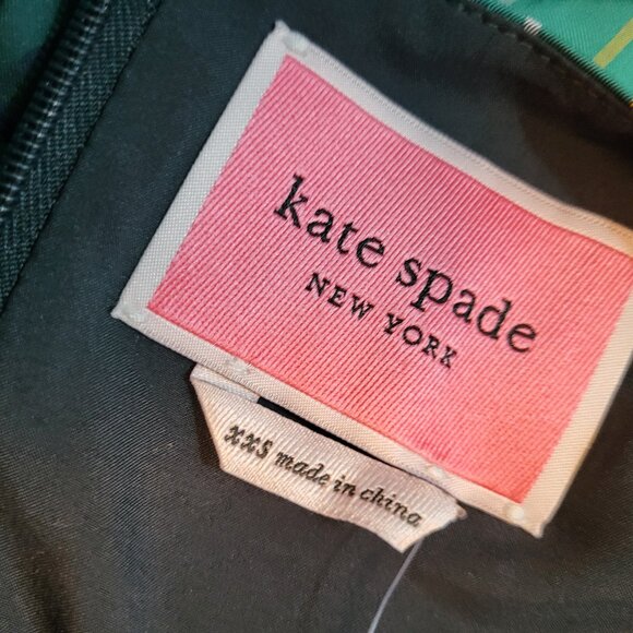 Kate Spade Pine Grove Greenhouse Plaid Ella Dress - Picture 10 of 13